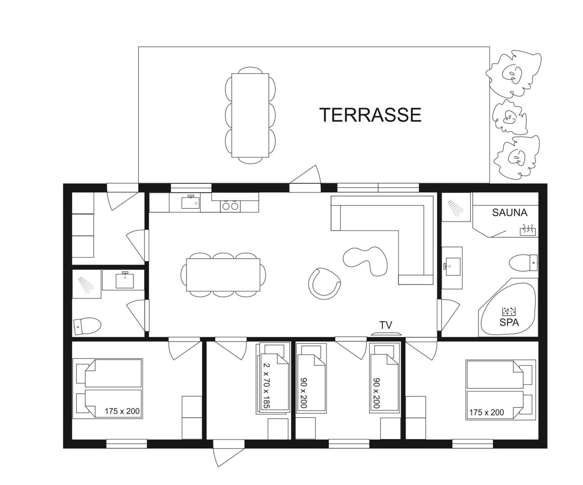 Havrevang, Luksus Ferielejligheder Lønstrup Habitación foto